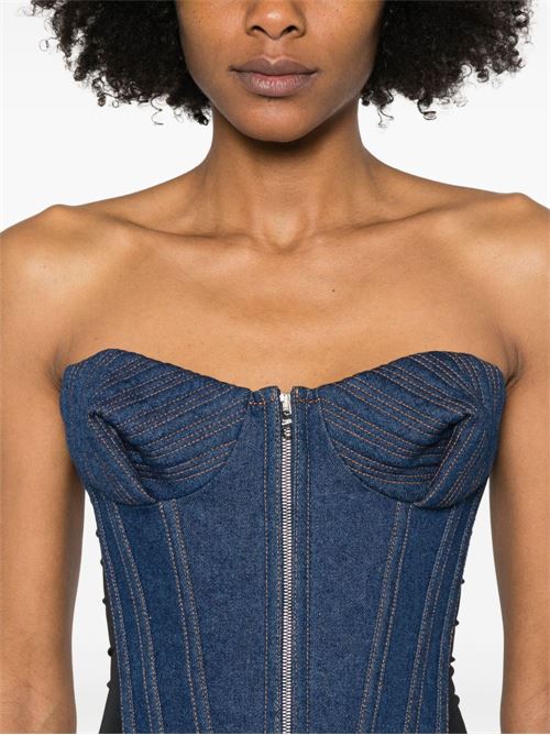 Denim bodice JEAN PAUL GAULTIER | 2533FST022D0155500